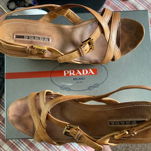 Vintage Prada Espadrilles Size 39 - Picture 3 of 5